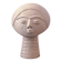 Tête Ashanti en terre cuite (Ghana)