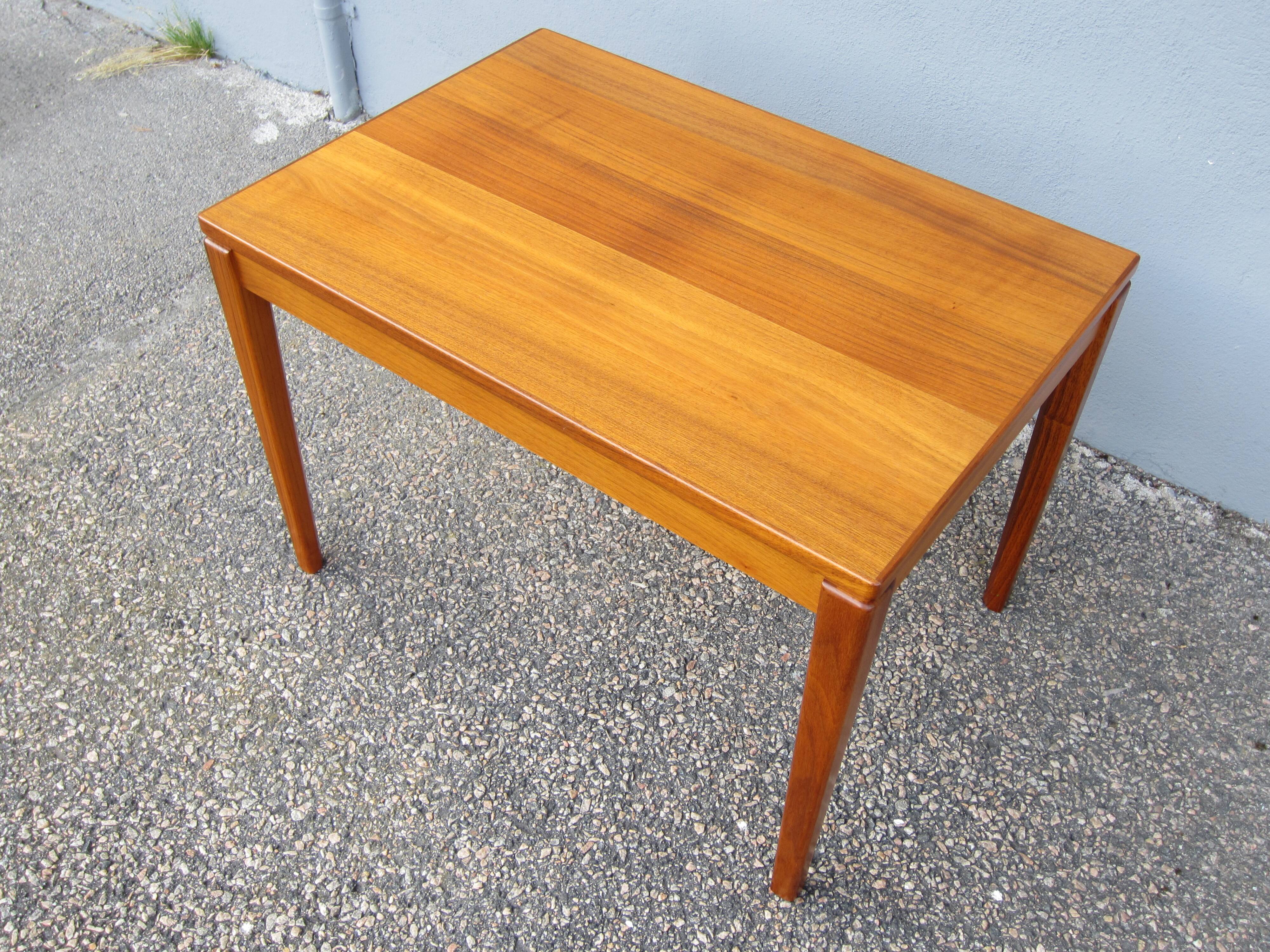 Scandinavian teak coffee table