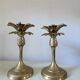 Pair of vintage brass candlesticks