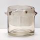 Amber Murano Glass Vase with Bugne Ascribable to Ercole Barovier, Italy