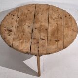 Antique round wooden table (c.1920)