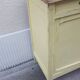 Buffet parisien patine jaune pastel