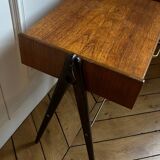 Chevet ou table d'appoint en bois style danois vintage