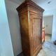 Elm burl cabinet