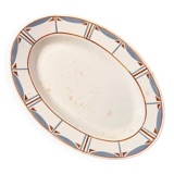 Longwy oval platter, model 729