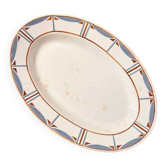 Longwy oval platter, model 729