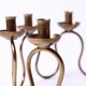 Brass candleby by Lars Holmstrom Sweden 1950s