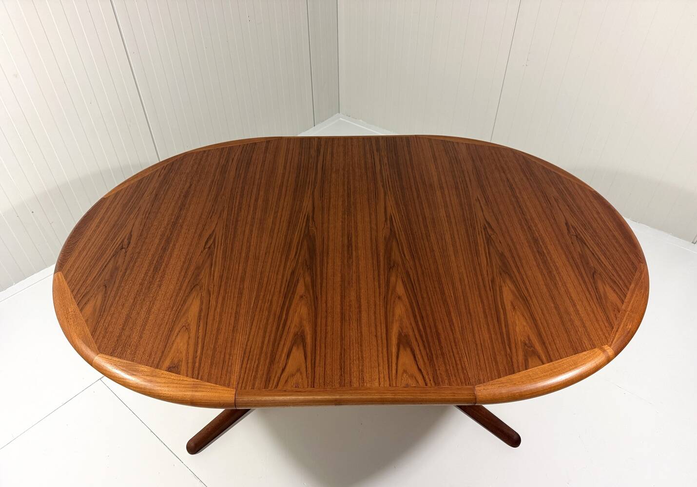 Teak extendable dining table by KS Møbler Denmark