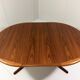 Teak extendable dining table by KS Møbler Denmark
