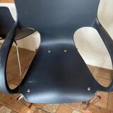 Lot of two design armchairs