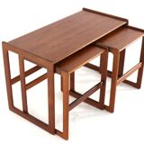 Arne Hovmand Olsen for Mogens Kold coffee table with 2 nesting tables