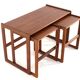Arne Hovmand Olsen for Mogens Kold coffee table with 2 nesting tables