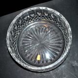 Tommy salad bowl crystal from saint-louis diamond and recut pearls