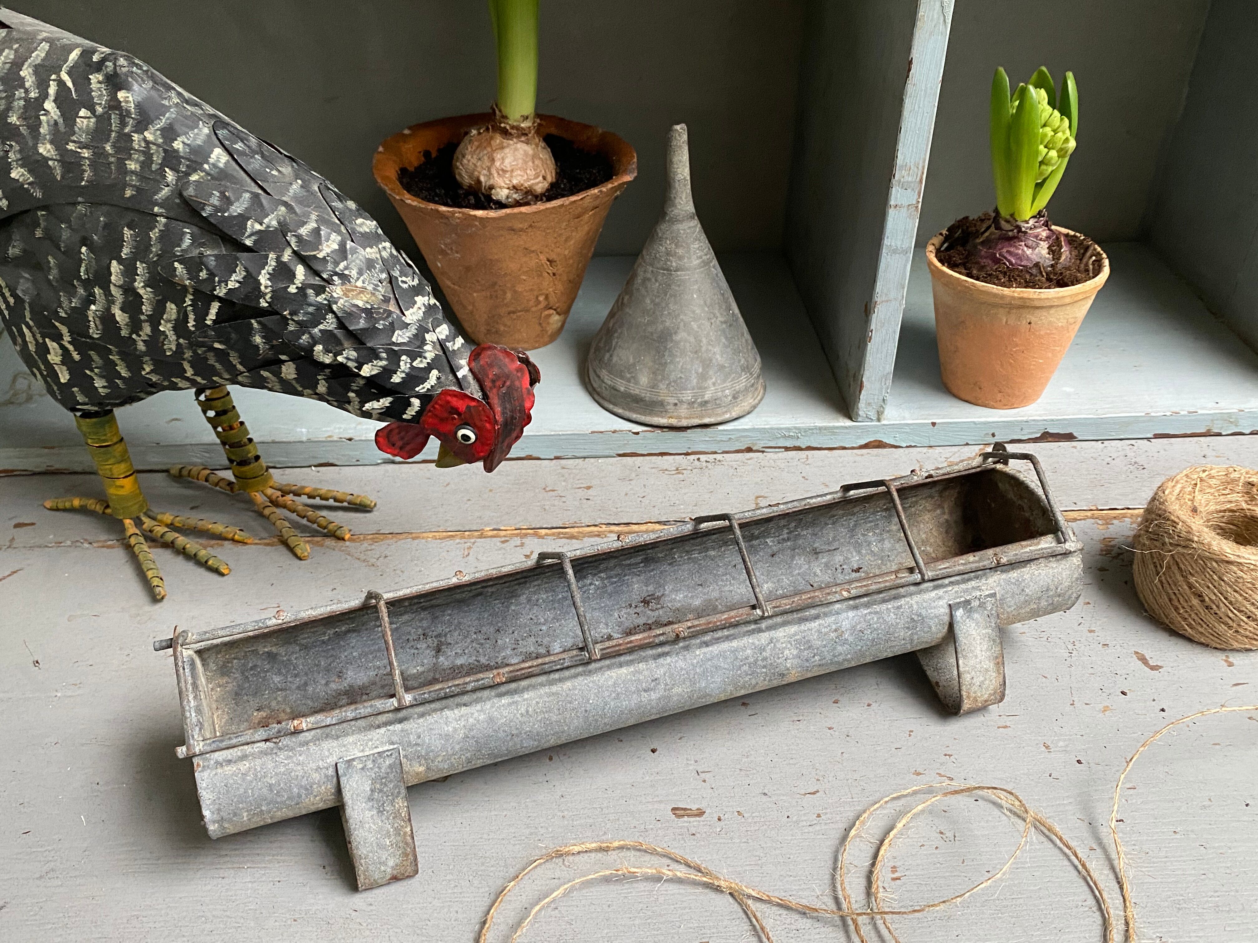 Distributeur grains pour oiseaux