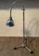 Medical or workshop floor lamp from the 1950s-60s in chrome metal.