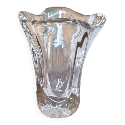 Daum nancy france vase en cristal signé daum france
