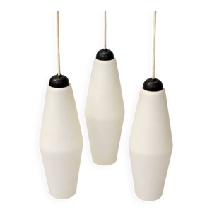 Ensemble de 3 lampes - blanc mat