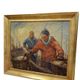 Pierre verbeke : tableau vers 1930 huile sur toile grand format