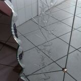 Large brewery mirror, Year 1950 200x100cm