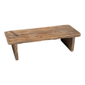 Petit banc bas en teck