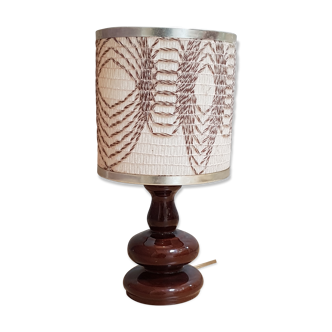 Vintage lamp shade wool