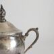 Old silver metal sugar bowl Viners