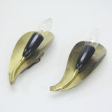 Pair of wall sconces, 1960