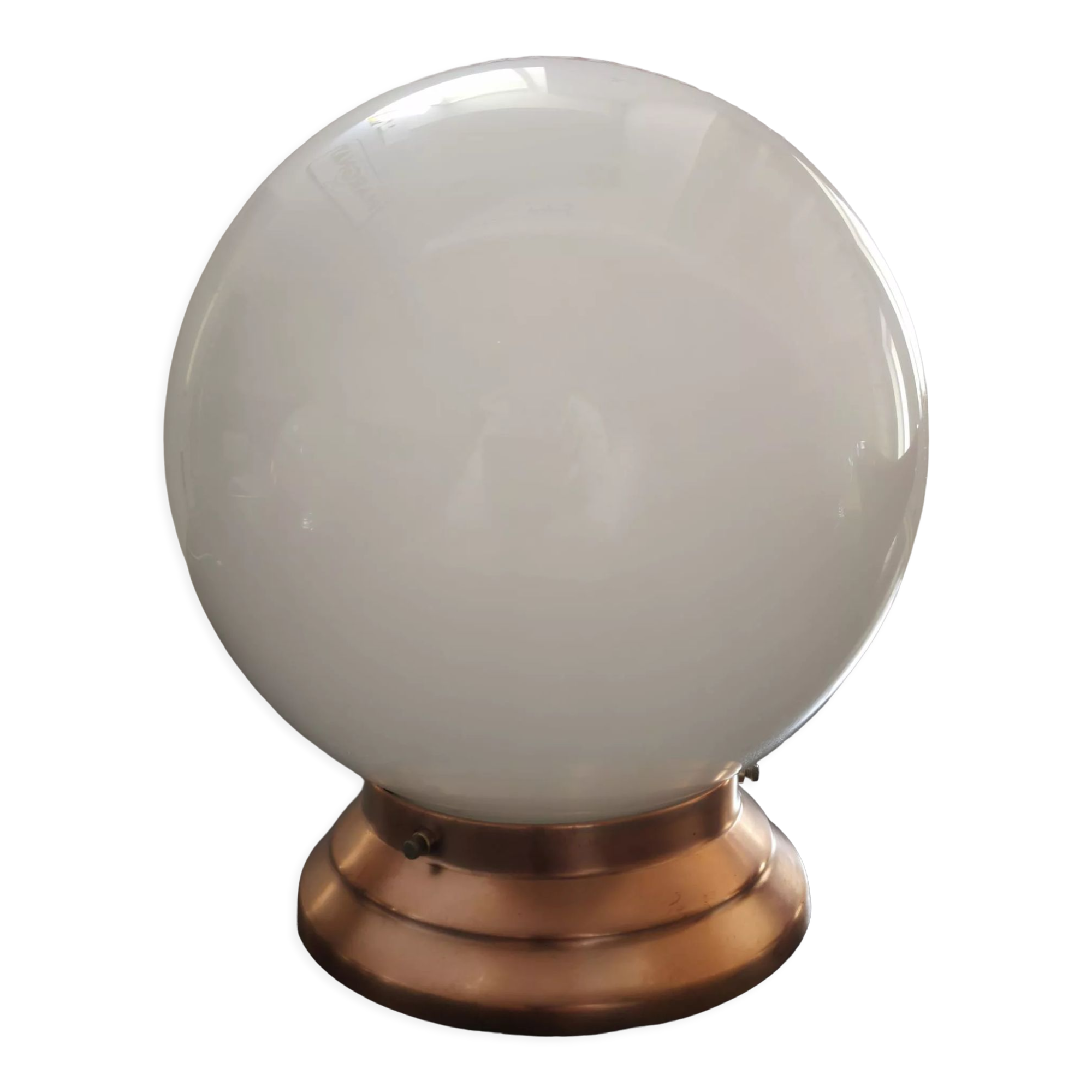 Ceiling lamp opaline globe