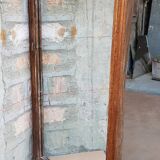 Ancient Burmese teak mirror