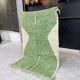 Tapis en laine pure tissé main médium taille 100 x 200 cm