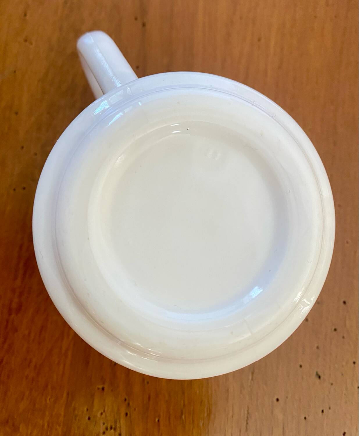 Vintage Arcopal lotus mug🍎