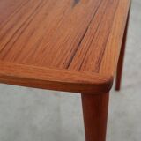 Table basse danoise en teck, années 1970