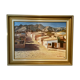 Landscape painting, oil on canvas, signed, from the 80s