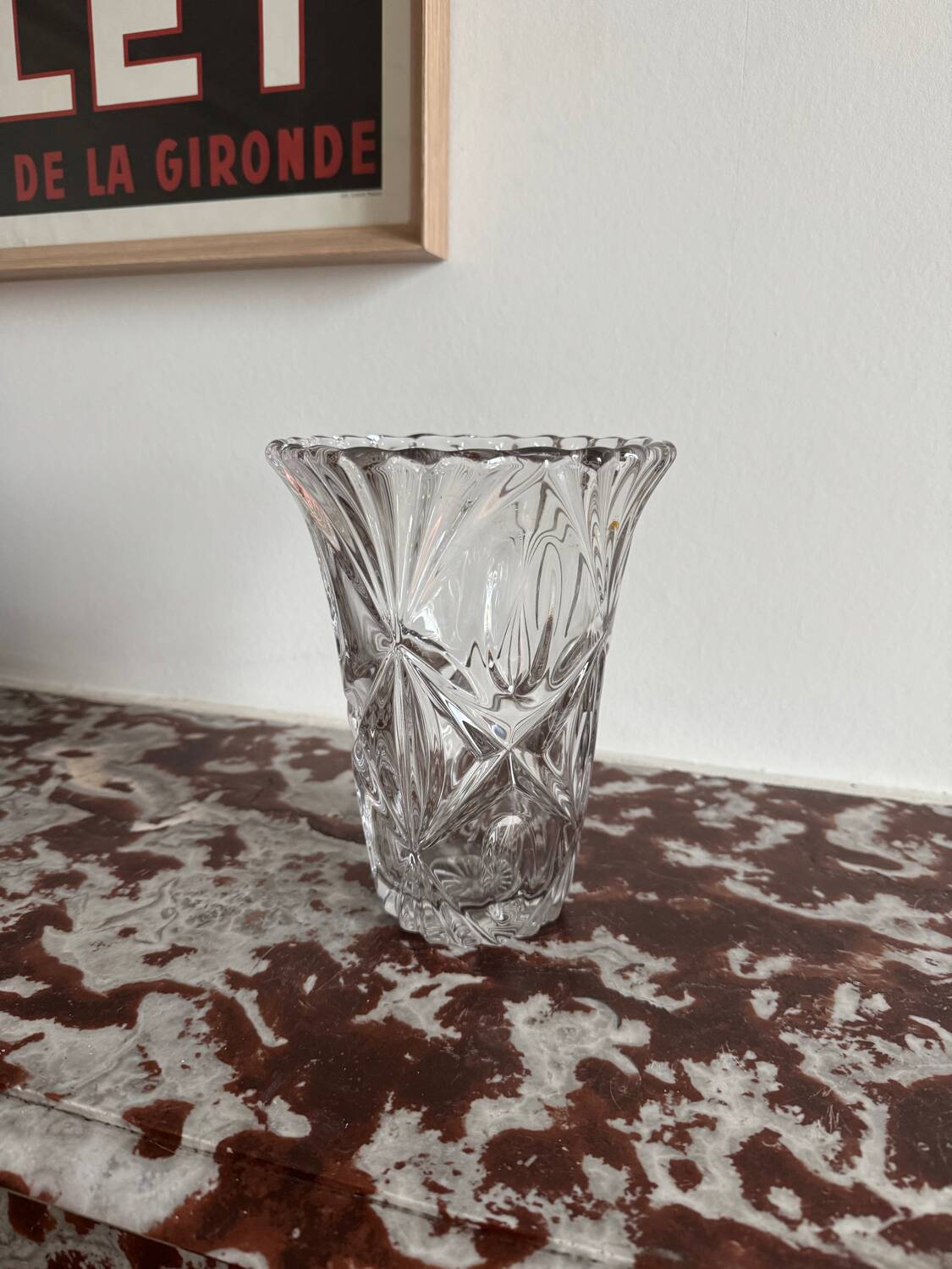 Glass vase