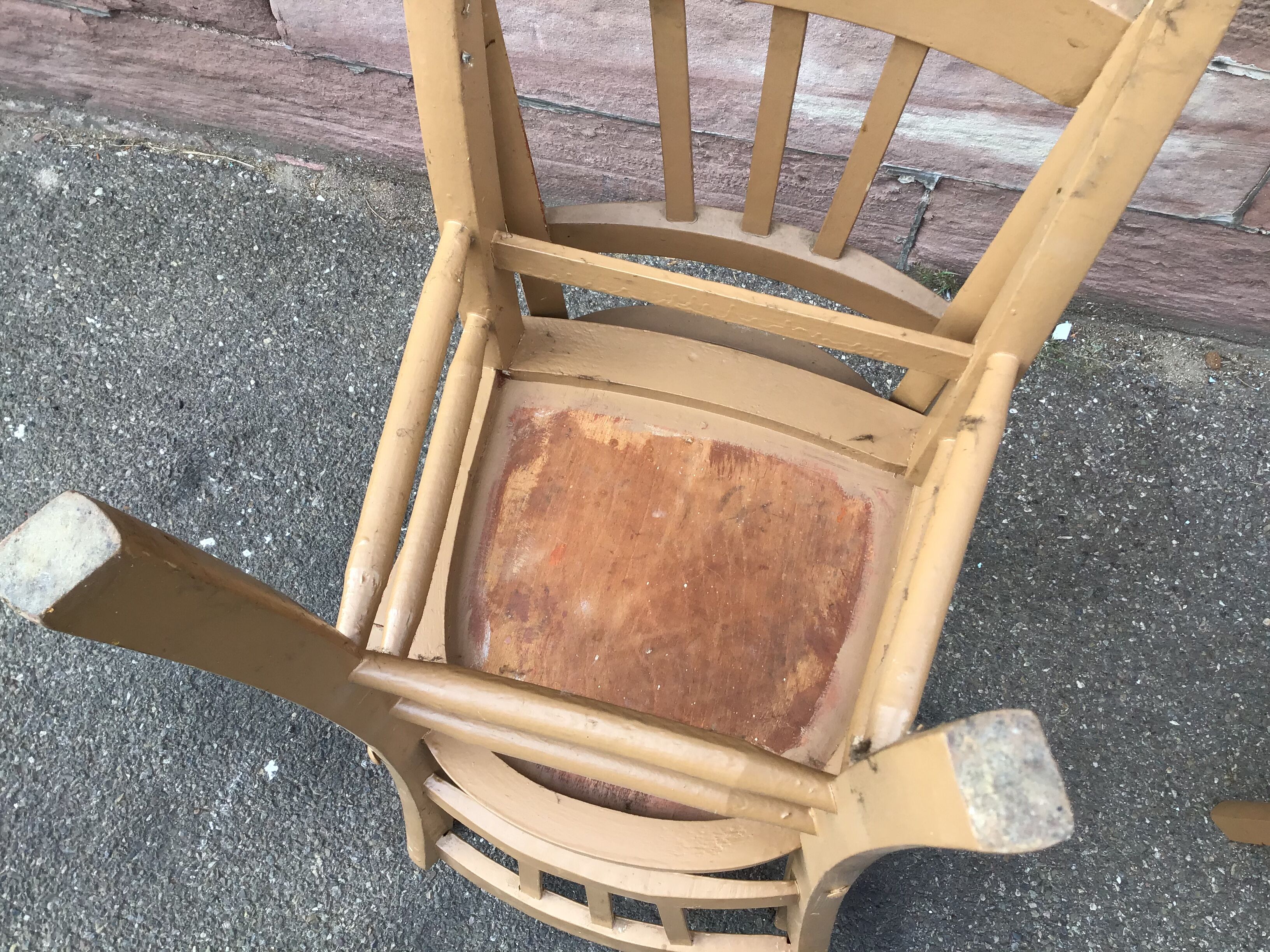 Set of 4 vintage bistro chairs