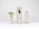 Piet Knepper 3 studio vases in ceramic by Mobach, Netherlands, 1970s