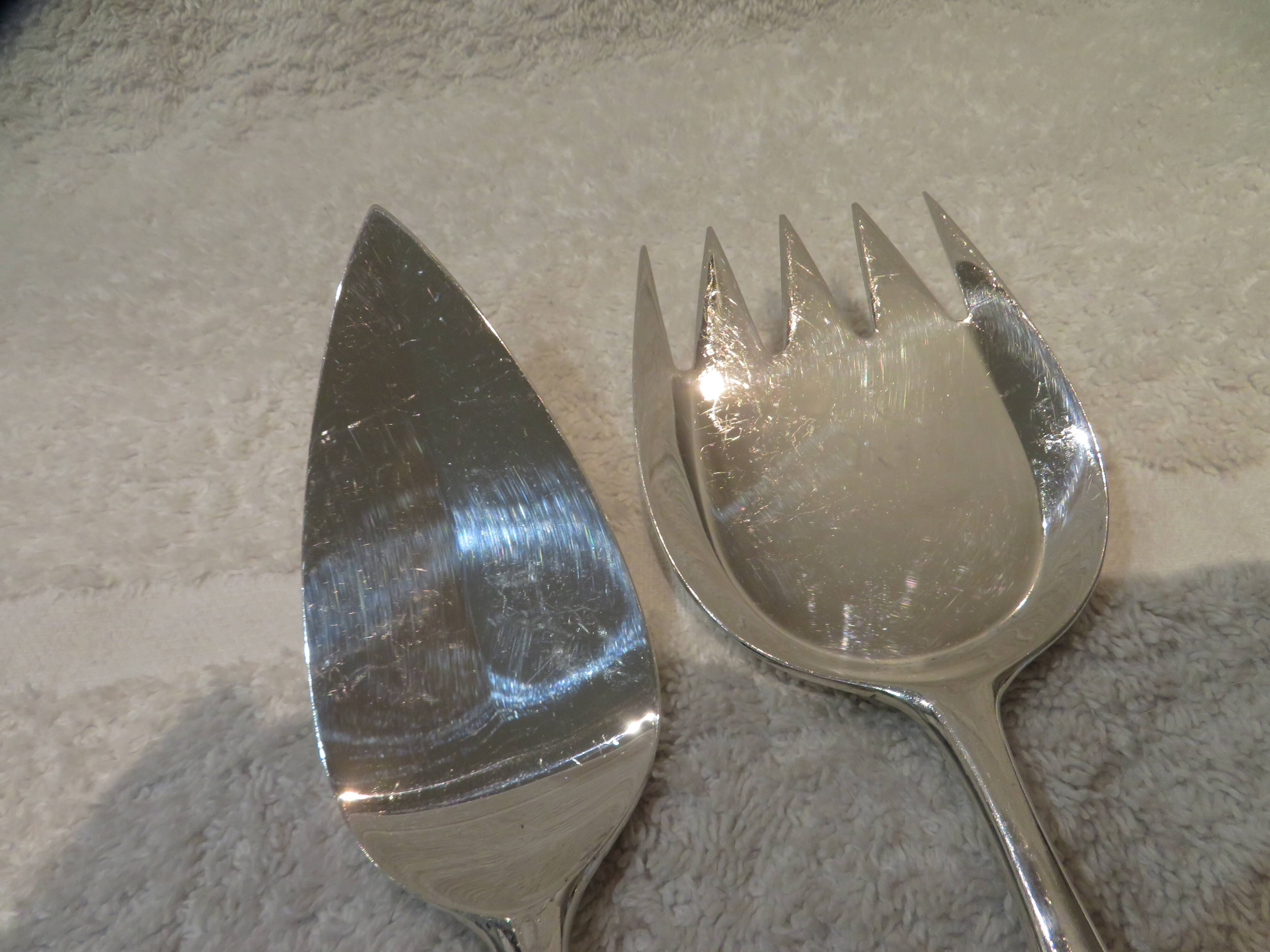 Christofle Duo 2-piece silver-plated fish serving set