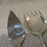 Christofle Duo 2-piece silver-plated fish serving set