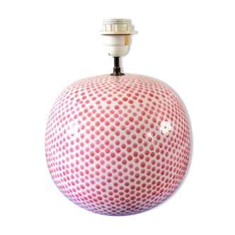 Pied de lampe design années 70 signée Les Hurets, France