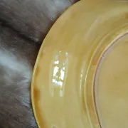 Old slipware plate