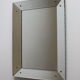 Art Deco box mirror with scalloped edges France 1930s
