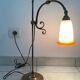 Antique desk lamp - Tulip glass paste signed Muller Frères