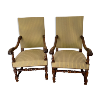 Pair of armchairs