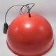 Vintage red pendant lamp