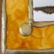 Wooden and resin mirror signed Lydie Eyraud. Unique piece