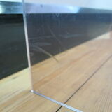 Plexi nesting tables by Michel Dumas