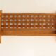 1960's Wooden Wall Shelf