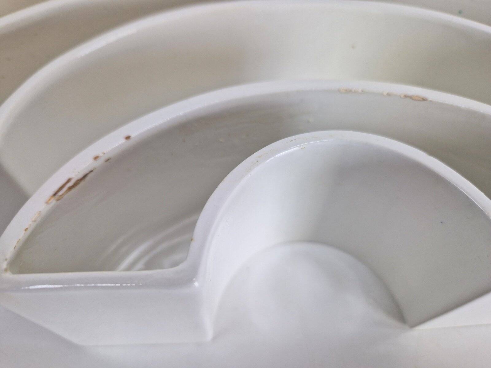 Tremiti Tondo Bowls in Ceramic by Angelo Mangiarotti for Danese Milano, 1964, Set of 3