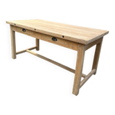 Table de boucherie en hêtre massif