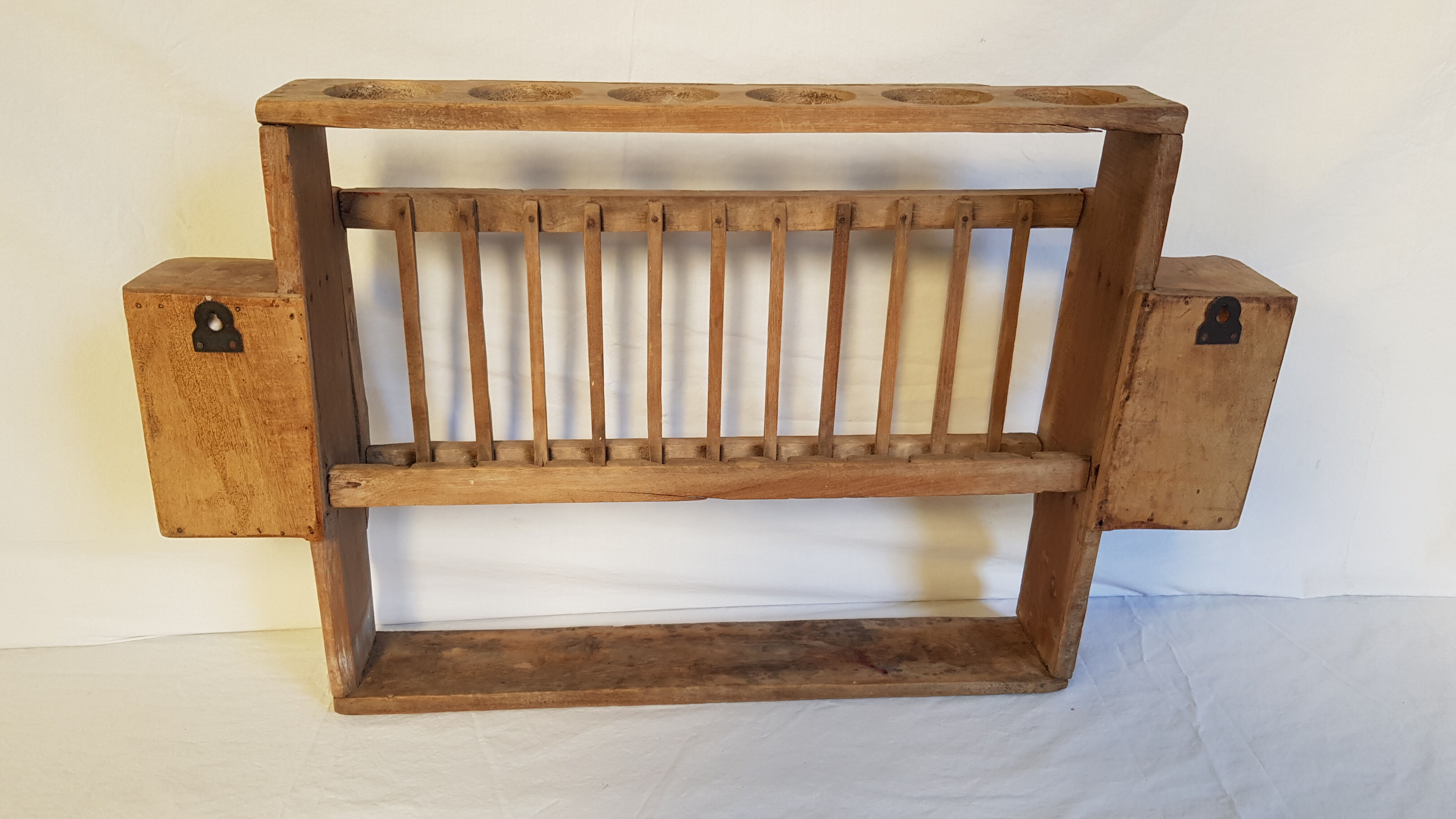 Old wall shelf - Burmese teak racker